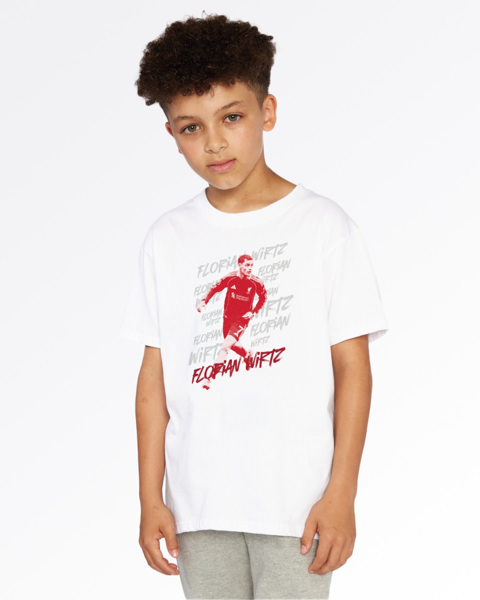 LFC Junior Wirtz Tee Hvit - Image 1