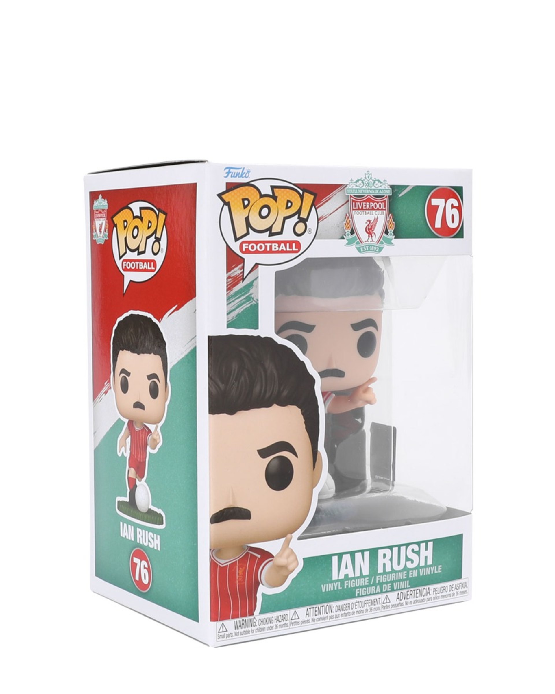 LFC Ian Rush Funko Pop! Figura de vinilo - Image 1