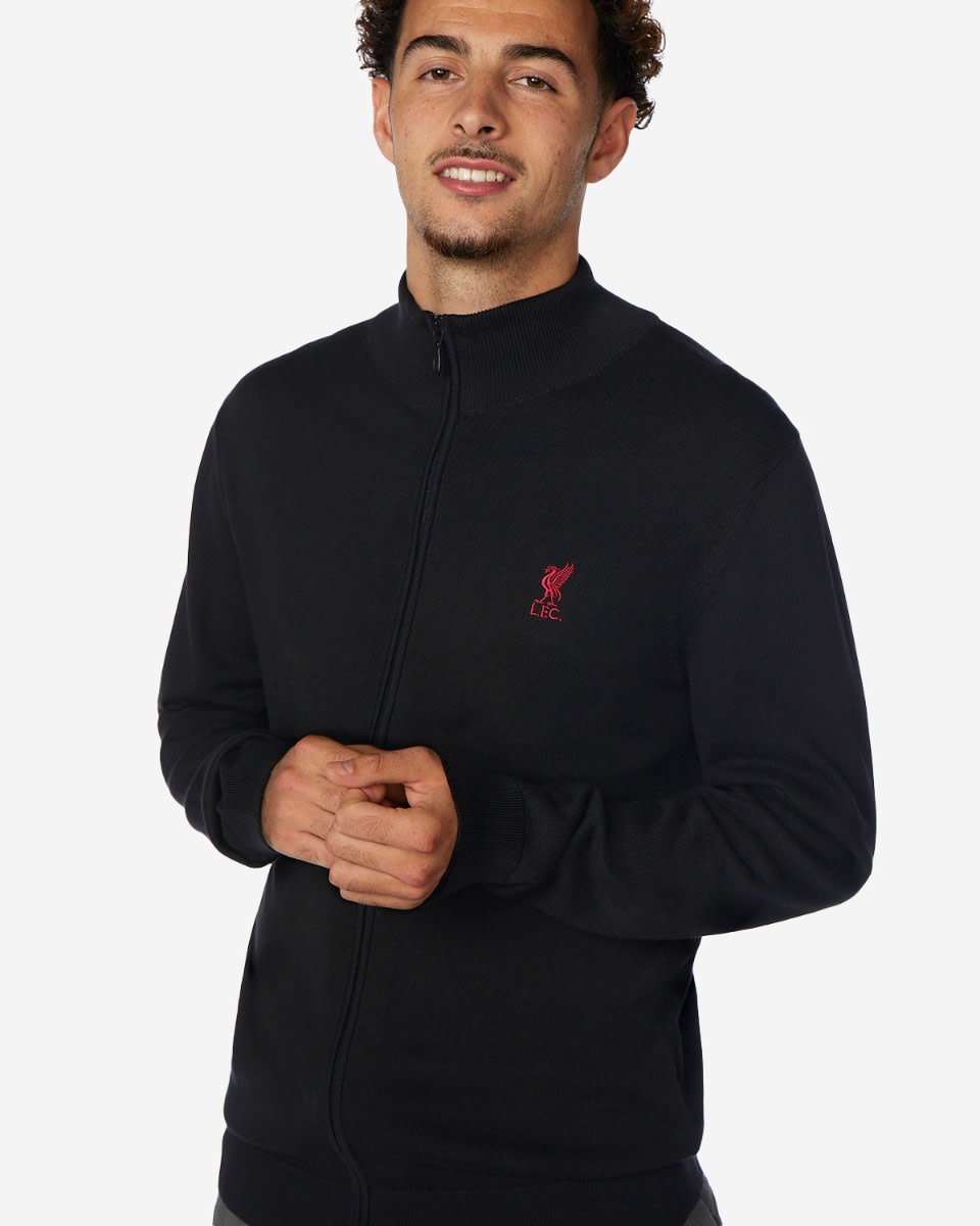 LFC Full Zip Knit Black Jacket - Image 3