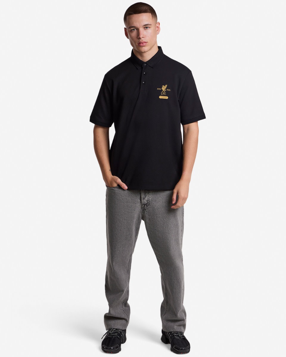 Polo LFC Champions para hombre, color negro - Image 3
