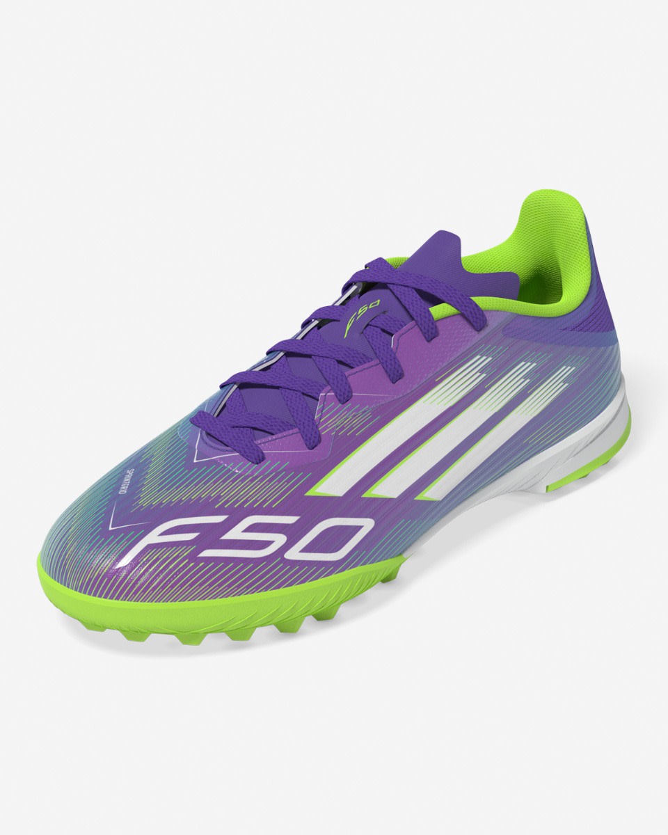 adidas F50 League Turf Kids Football Boots - Image 3