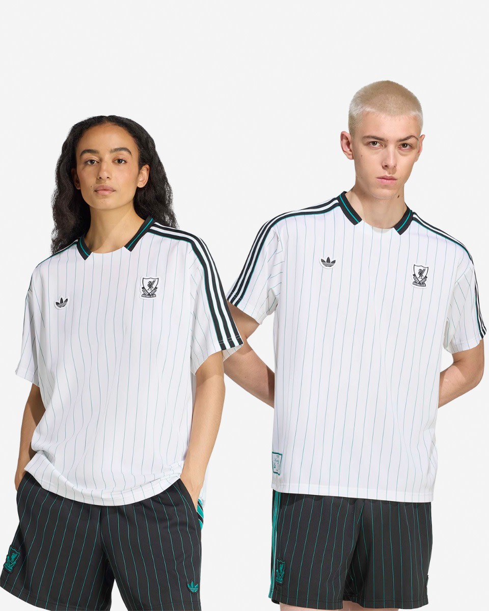 LFC adidas ผู้ชาย 25/26 ไอคอน เสื้อเจอร์ซี่สีขาว - Image 1