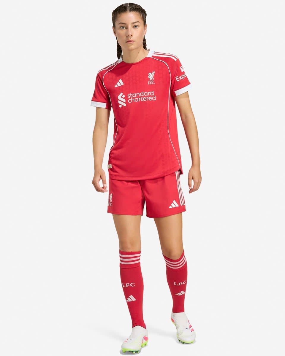 LFC adidas Womens 25/26 Authentic Home Jersey - Image 3