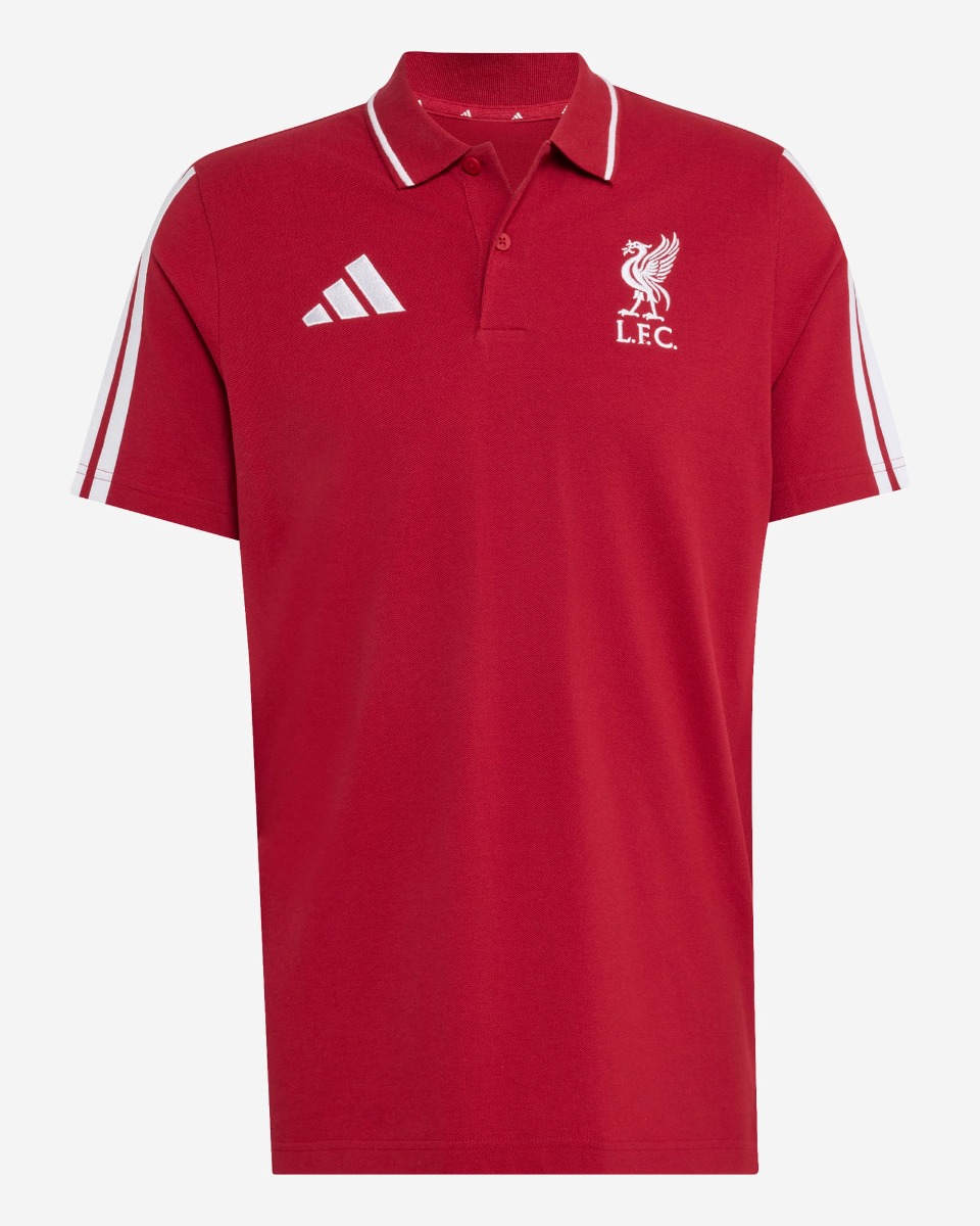 LFC adidas Adults 26/27 DNA Polo Active Maroon