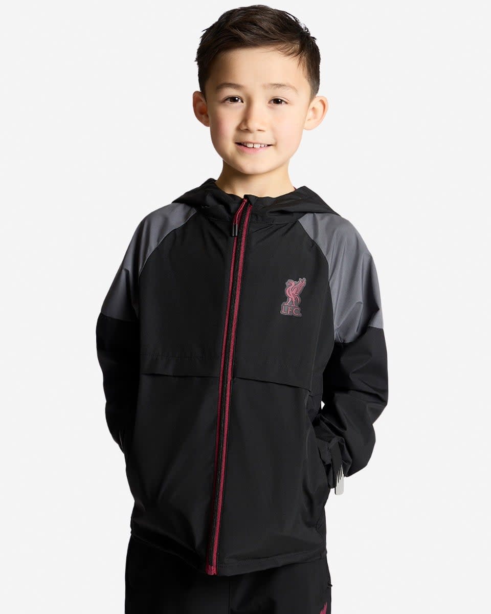 LFC Infants Funnel Windcheater Black - Image 1