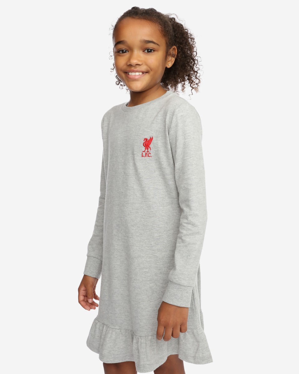 LFC Junior Long Sleeve Liverbird Dress - Image 1