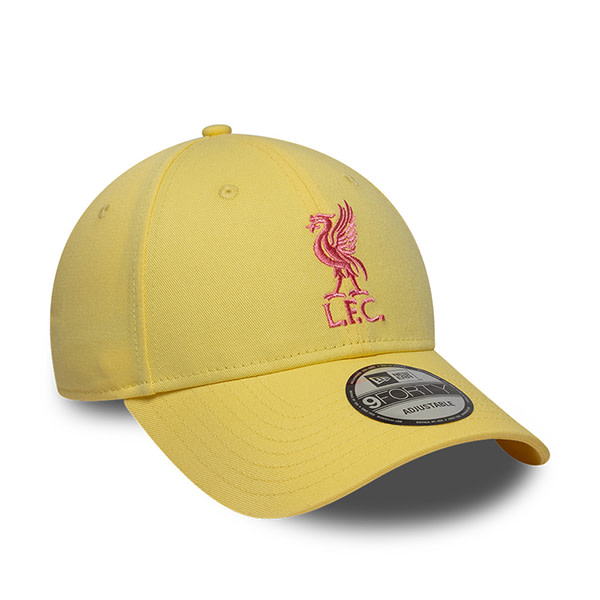 LFC New Era 9FORTY verstellbare Kappe für Damen, pastellgelb - Image 4