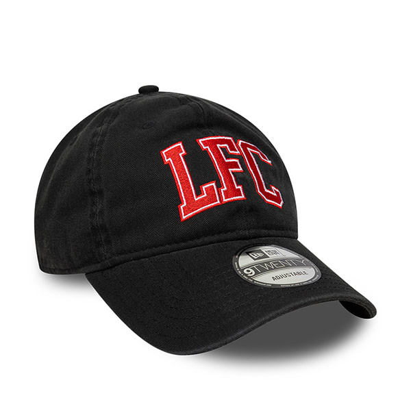 LFC New Era Wordmark Black 9TWENTY Adjustable Cap - Image 4