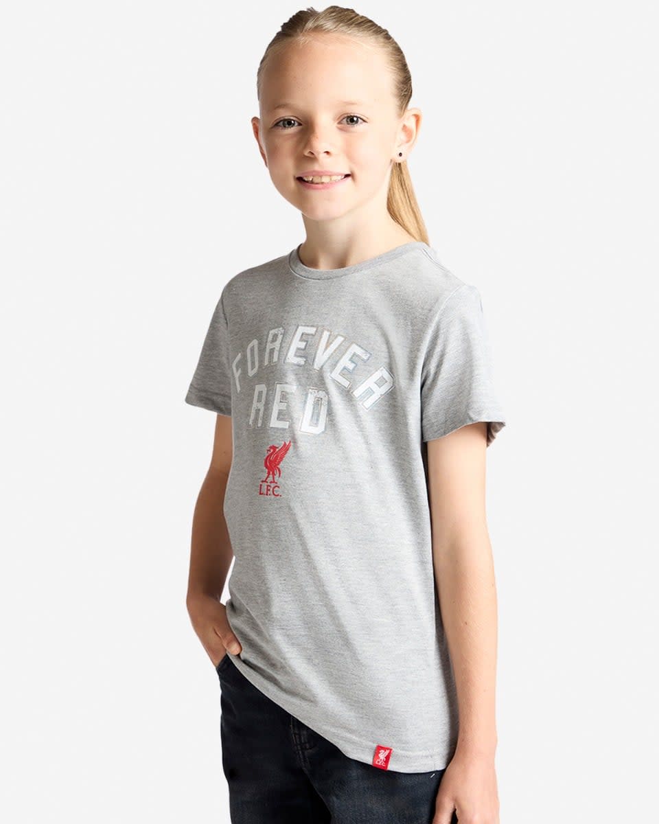 เสื้อยืดสีแดง LFC Infants Forever สีเทา มาร์ล - Image 1