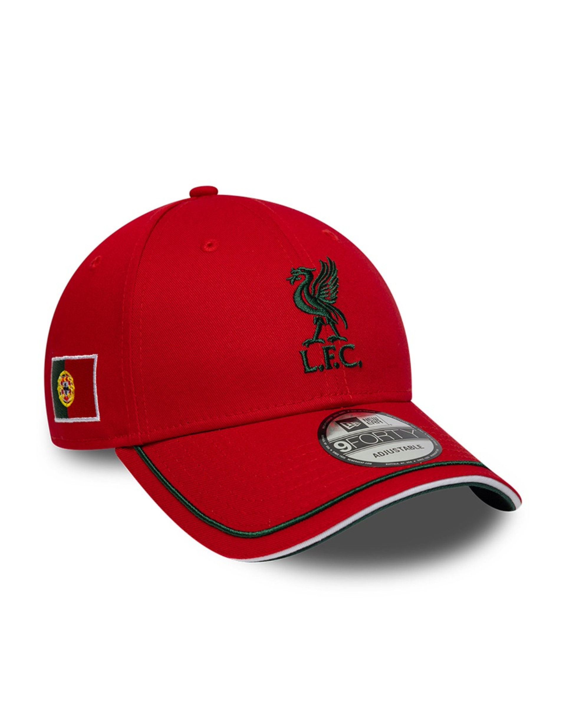 LFC New Era 9FORTY Portugalmütze für Erwachsene, Scarlet - Image 1