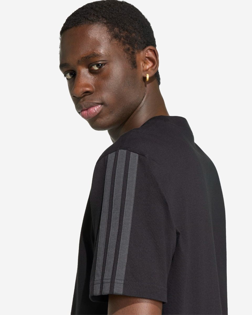 LFC adidas Adults 26/27 DNA Tee Black - Image 4