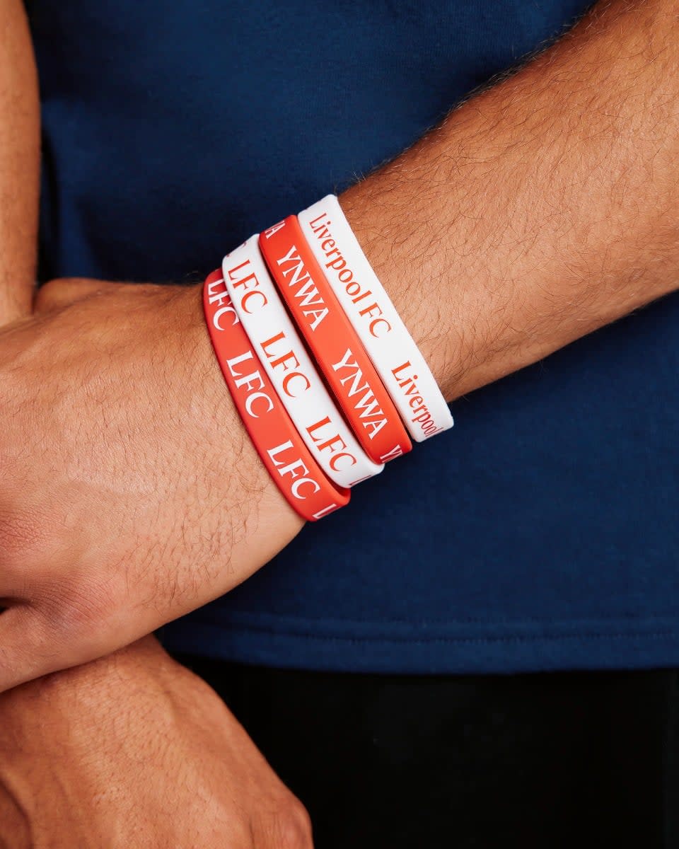 Brazalete de caucho LFC, paquete de 4 - Image 1