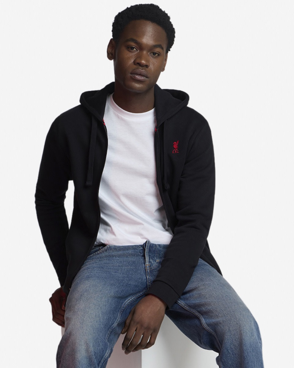 LFC Zip Through Hoody Black - Image 1