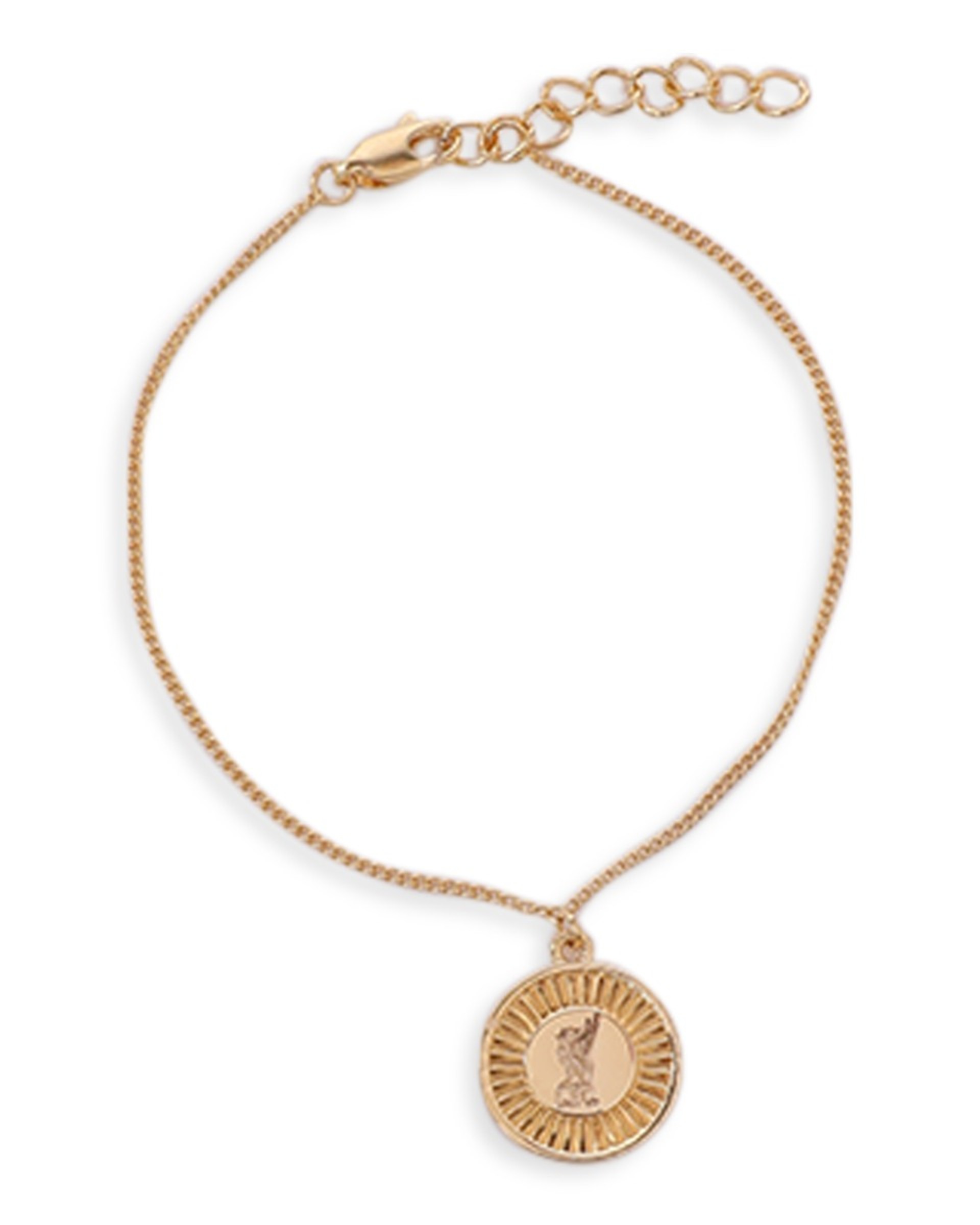 Pulsera individual chapada en oro LFC - Image 2