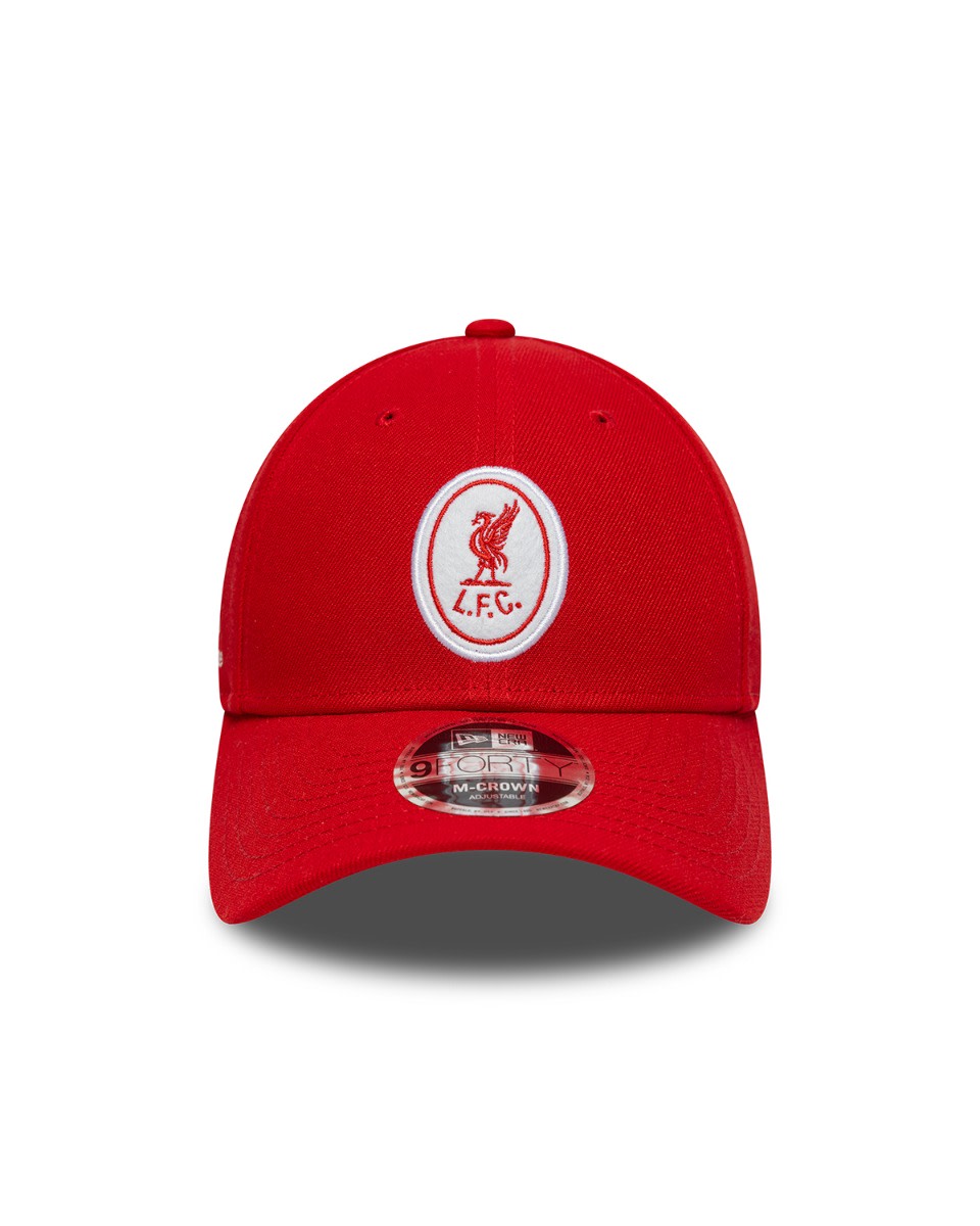 LFC New Era 9FORTY M CROWN Felt Cap Red - Image 2