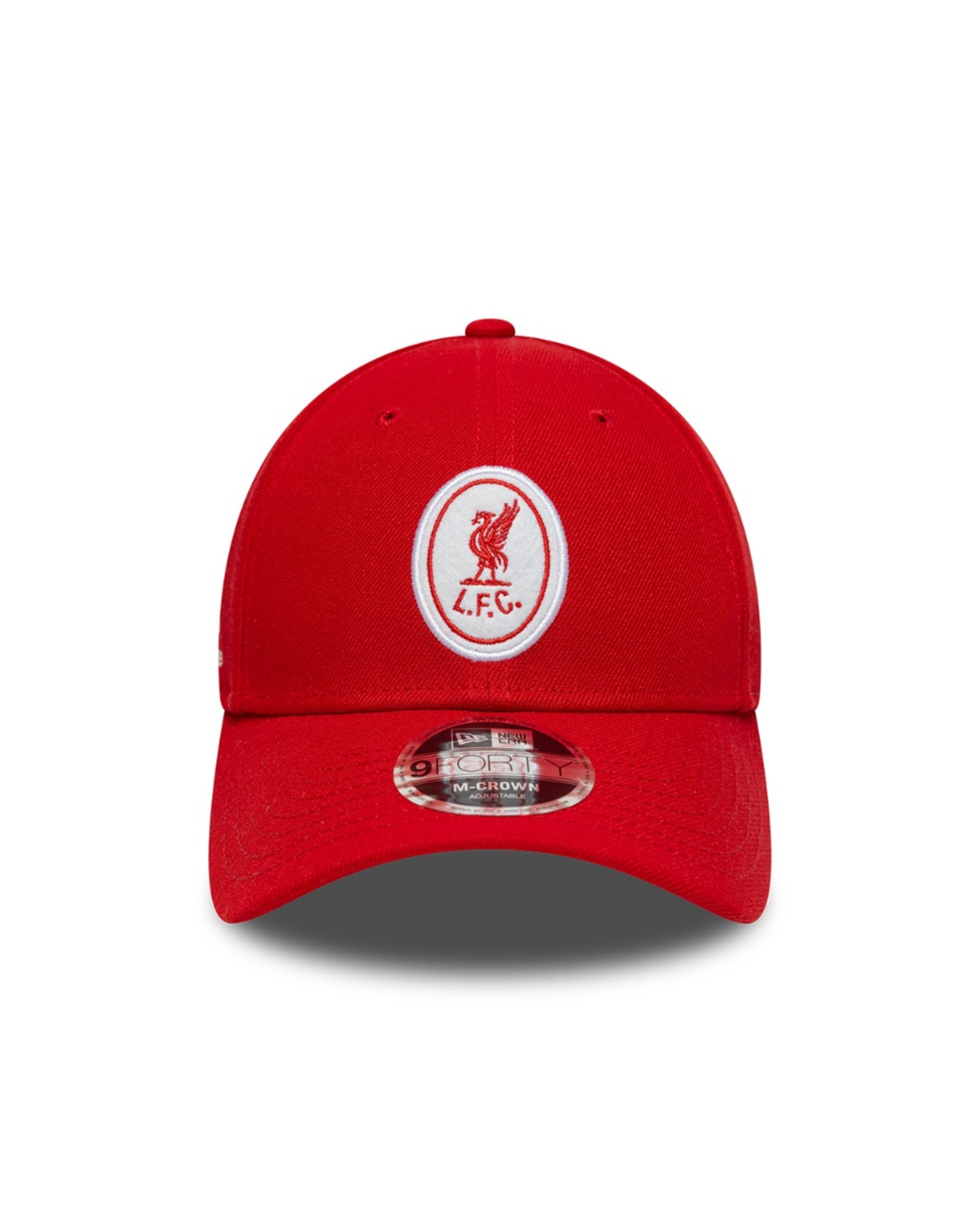 LFC New Era 9FORTY M CROWN หมวกสักหลาด สีแดง - Image 2