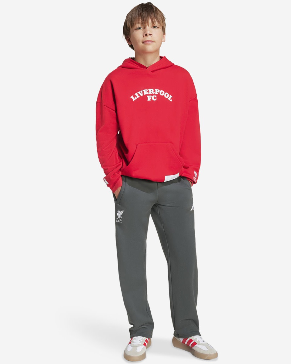 เสื้อฮู้ด รุ่น LFC adidas รุ่นเยาวชน 25/26 US แพ็ค สีแดง - Image 4