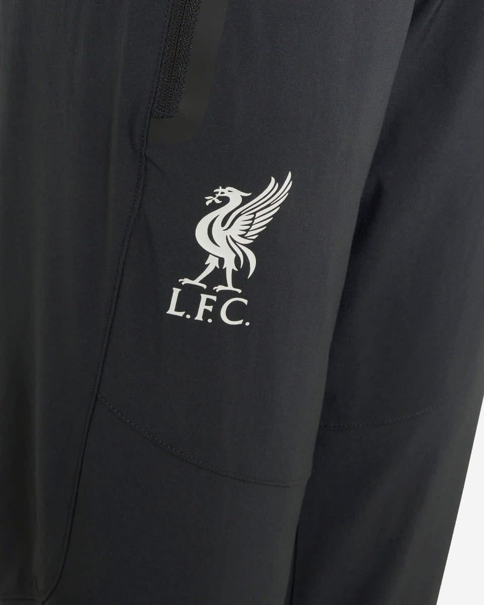 กางเกงท่องเที่ยว LFC adidas Youth Tiro สีดำ - Image 4