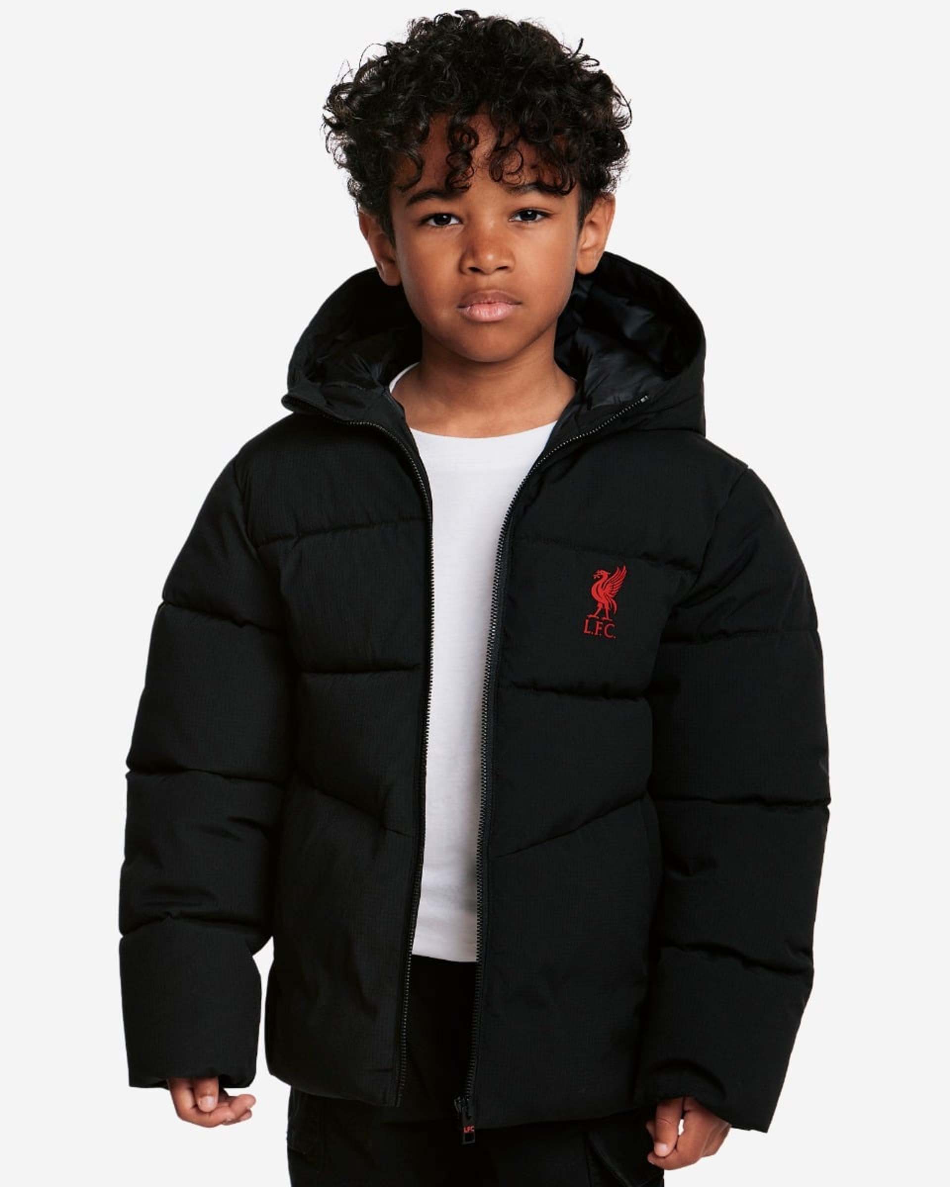 Chaqueta Puffa LFC Juniors negra - Image 1