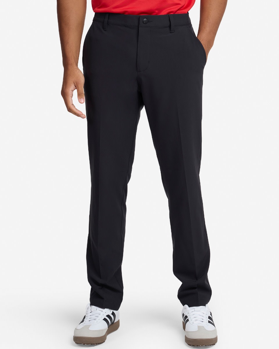 LFC adidas Adults Ultimate365 Tapered Golf Trousers Black - Image 1