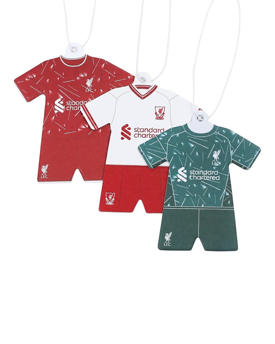 LFC 26/27 Heim-, Auswärts- und Torwarttrikots, 3er-Pack, Lufterfrischer - Image 1
