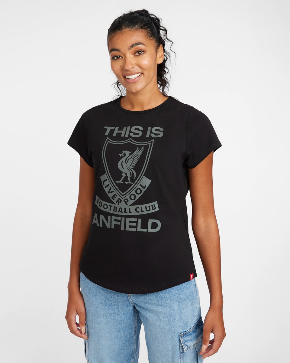 LFC Womens Black TIA Tee - Image 1