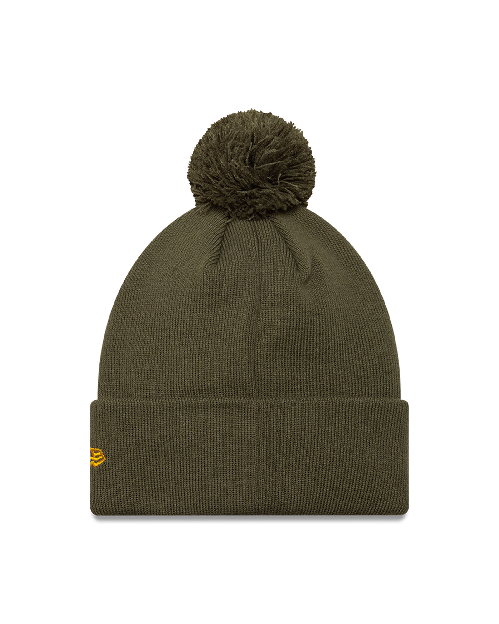 Bonnet LFC New Era avec manchette à pompons pour adultes, olive - Image 2