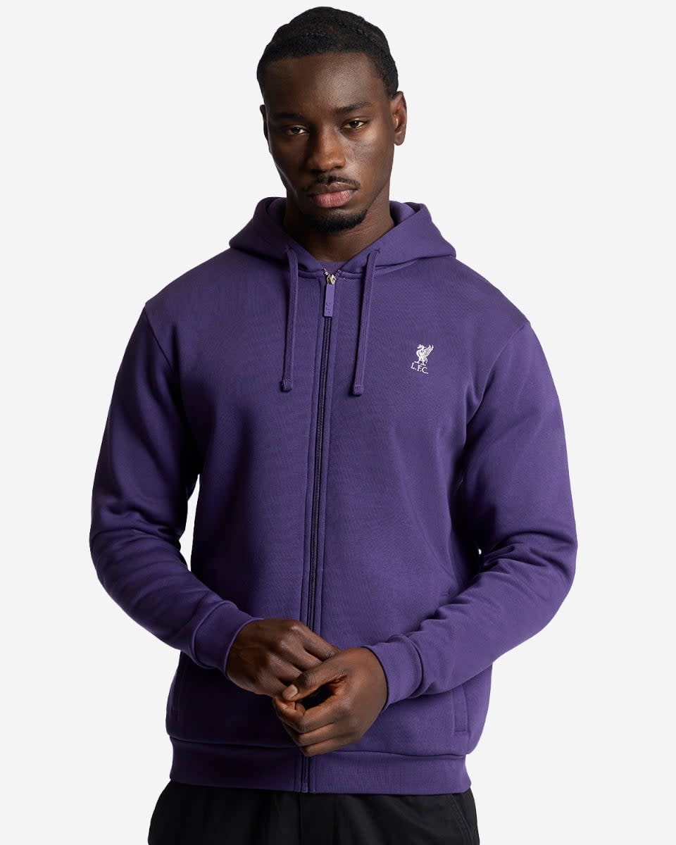 ZIP THROUGH HOODY PURPLE- 500 (Change Me) - Image 1