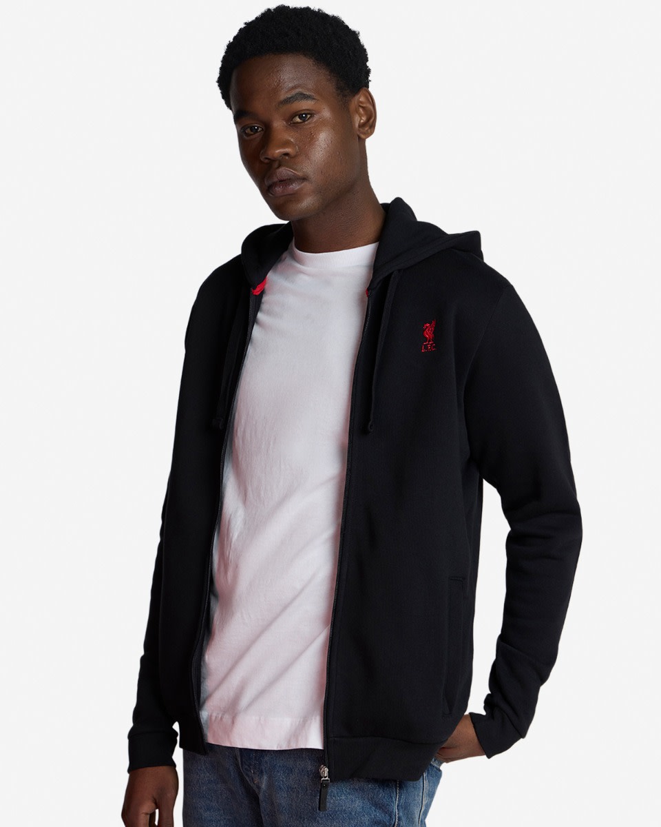 LFC Zip Through Hoody Black - Image 3