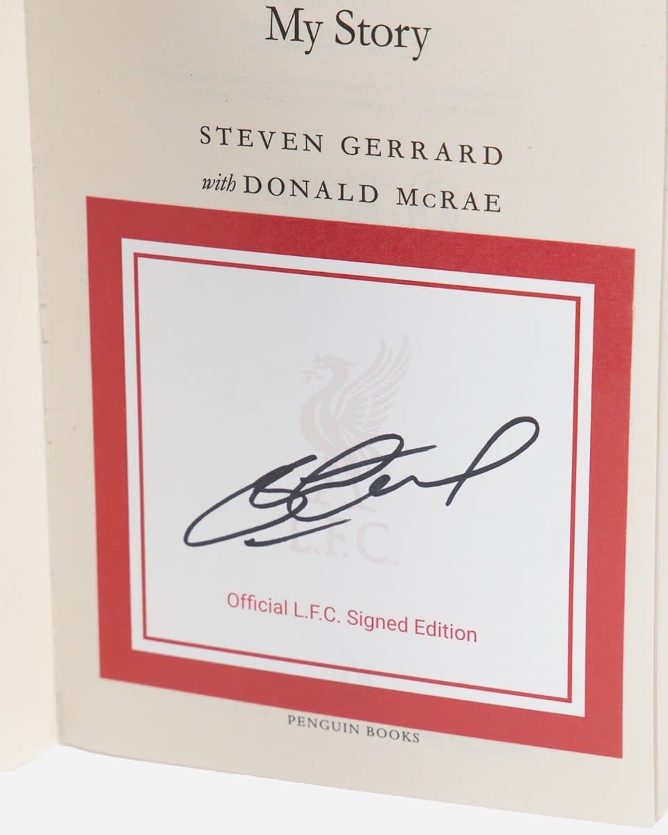 LFC Signed Edition Steven Gerrard My Story - Image 2