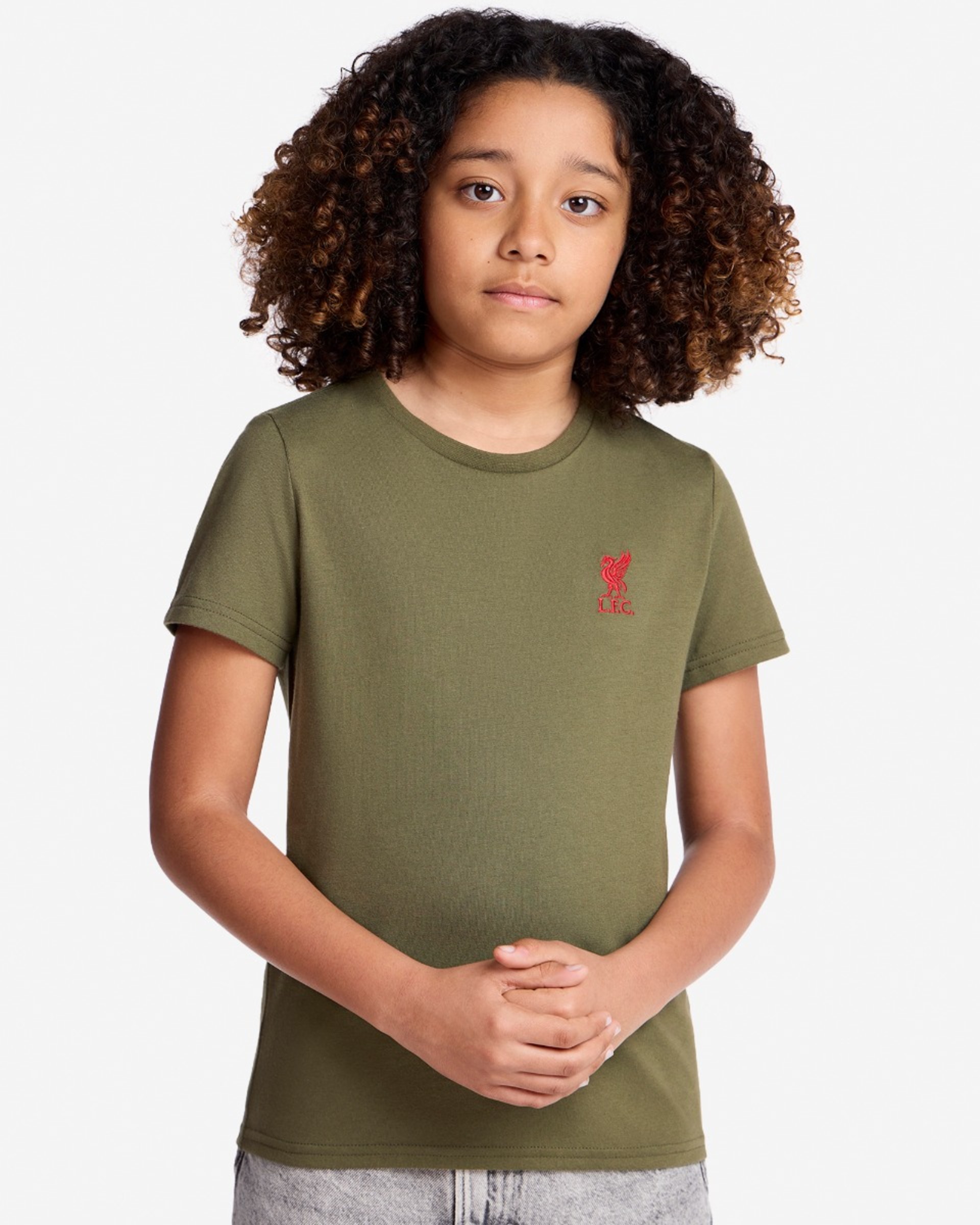 LFC Juniors Liverbird Tee Grøn - Image 1