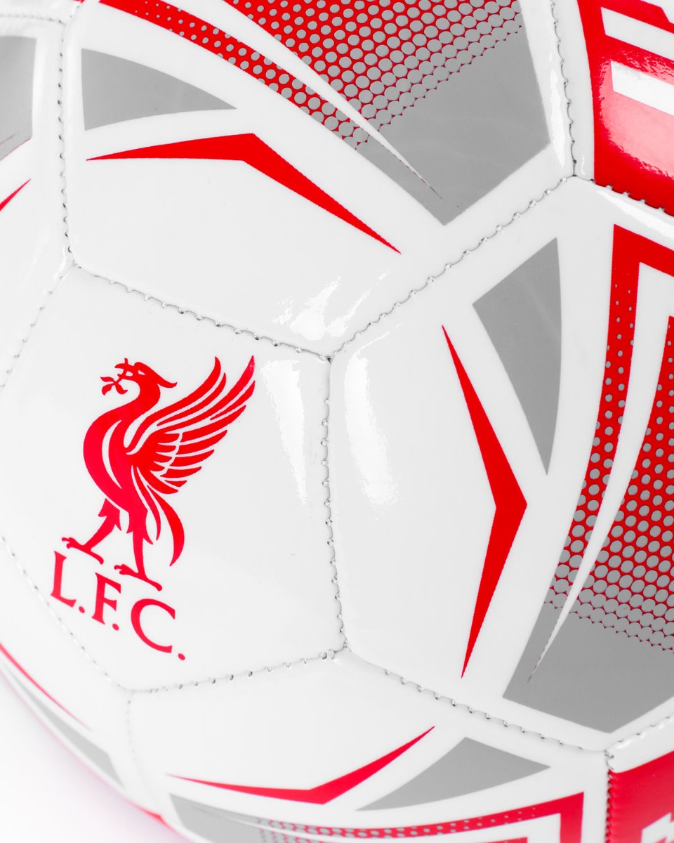 LFC Storlek 5 Fotboll Vit & Röd - Image 2