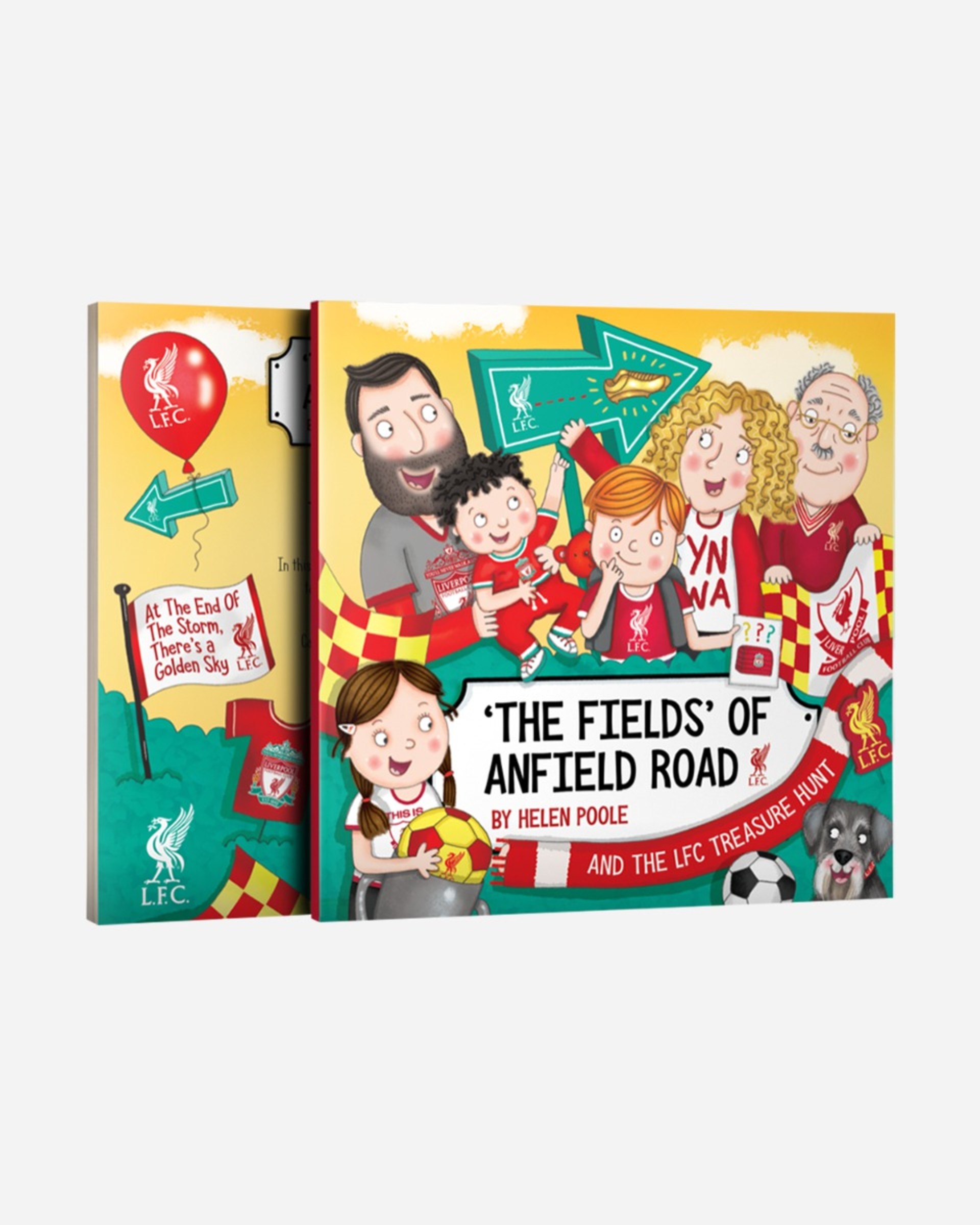 LFC Fields of Anfield Road Treasure Hunt Rhymende billedbog - Image 1