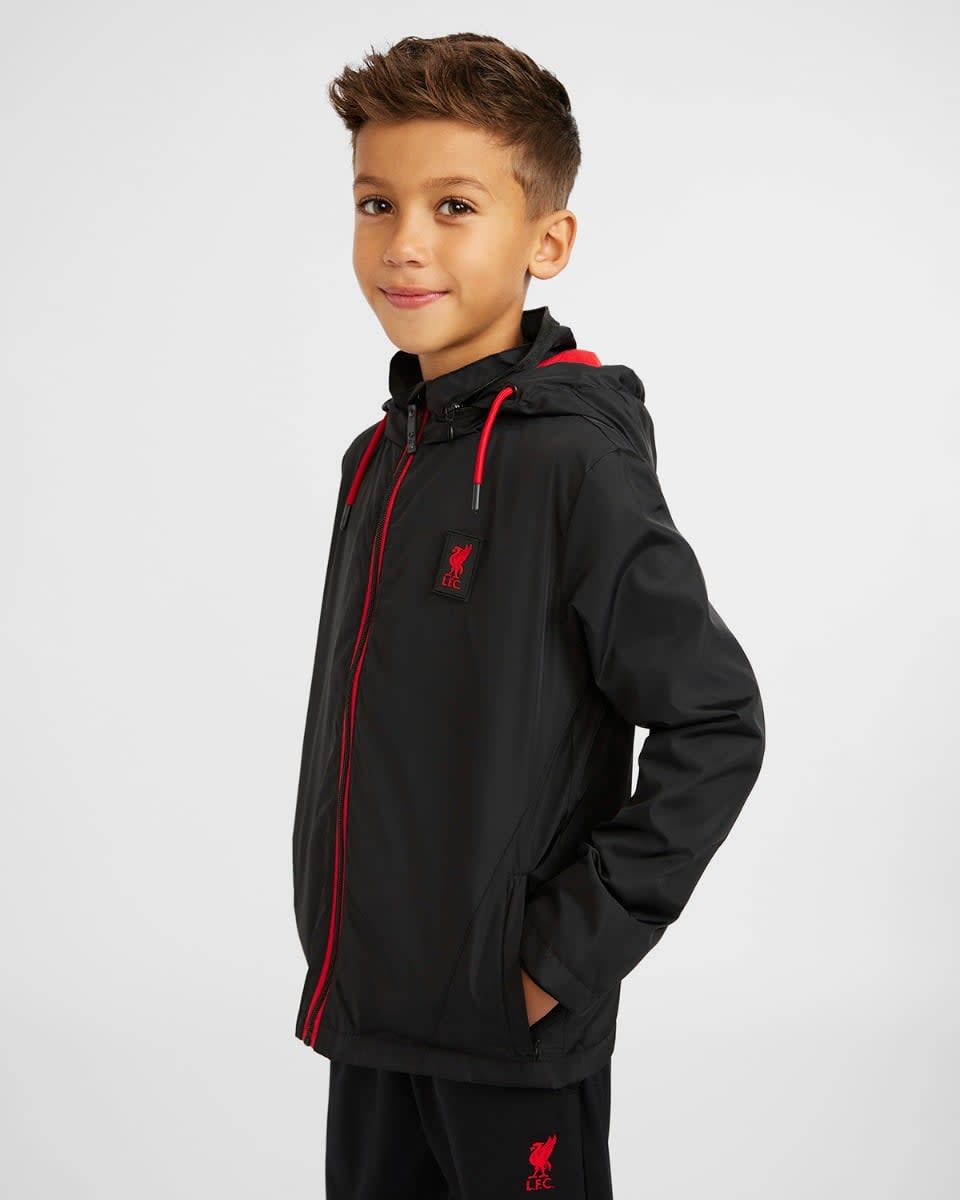 LFC Infants Windcheater Black - Image 4
