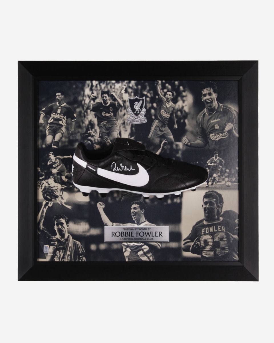 LFC signierter Fowler-Stiefel mit Rahmen - Image 1