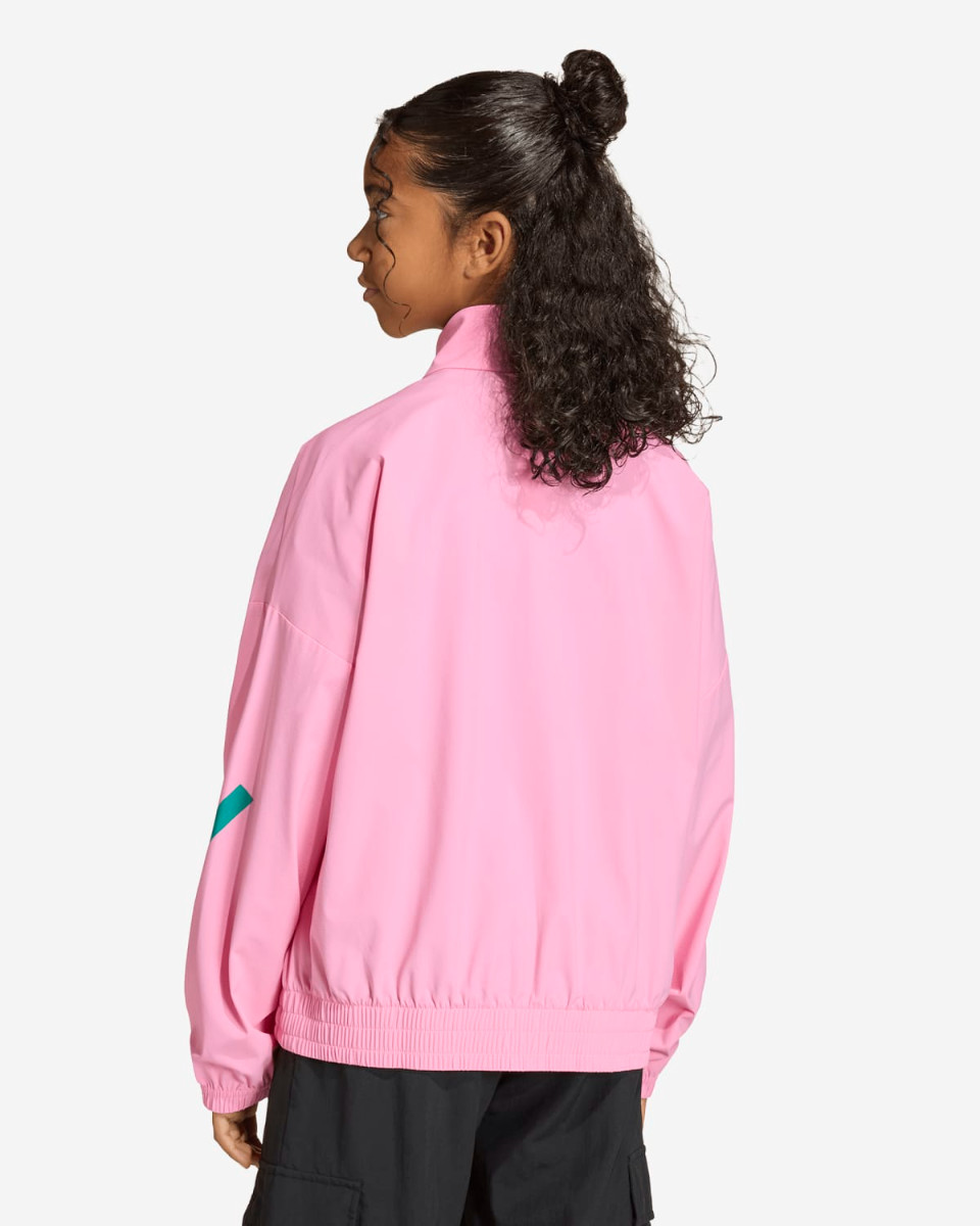 LFC adidas Juniors 25/25 Z.N.E Anthem Jacket Pink - Image 2