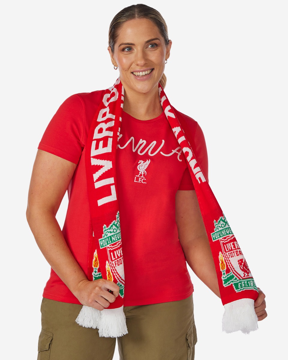LFC Womens Team Crest Scarf - Image 3