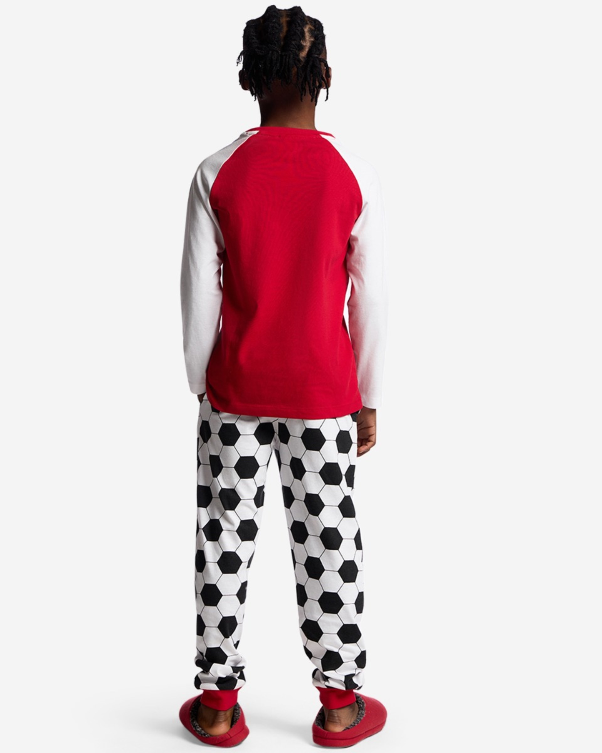 Ensemble de pyjama long LFC pour juniors rouge - Image 2