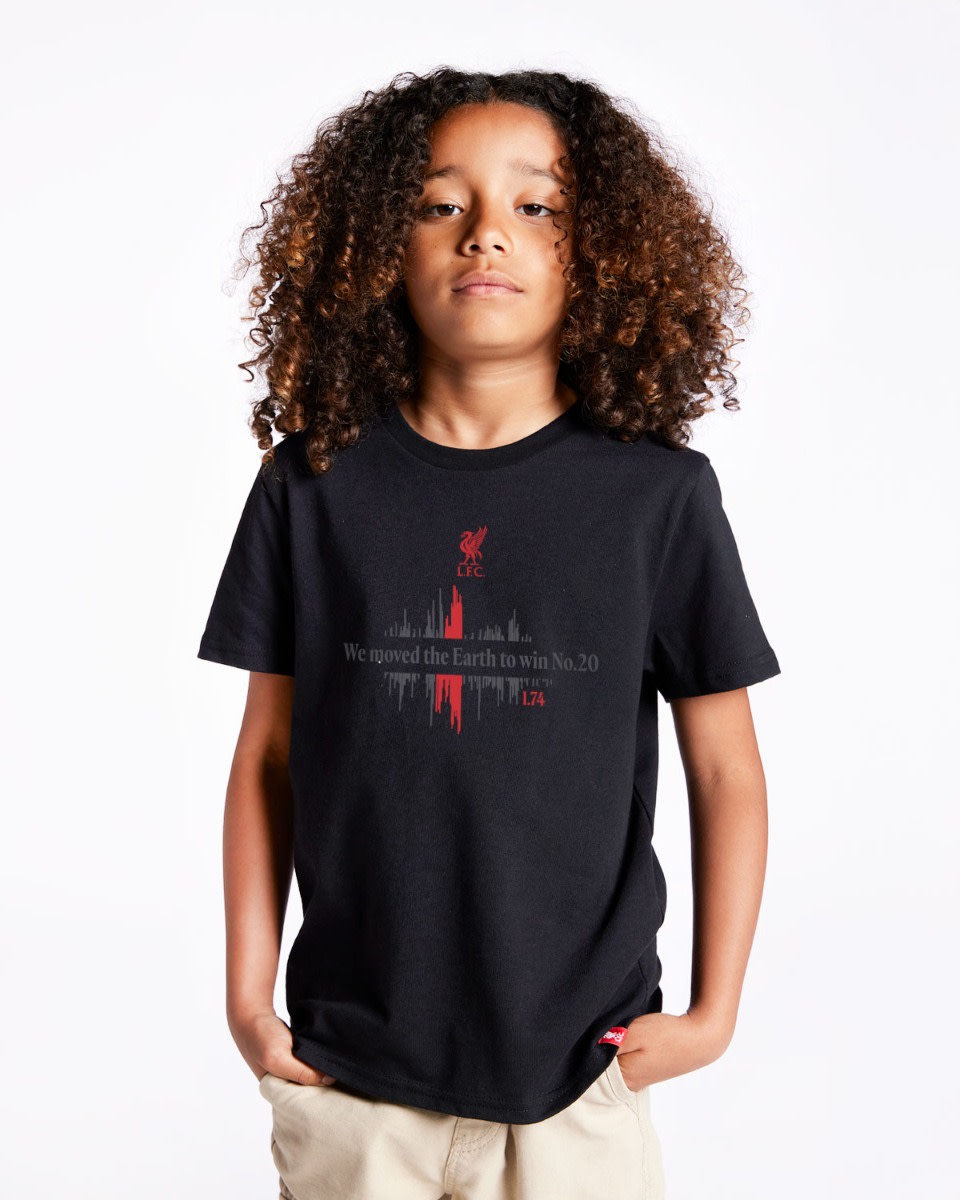 LFC Juniors Richter Scale Tee Black - Image 1