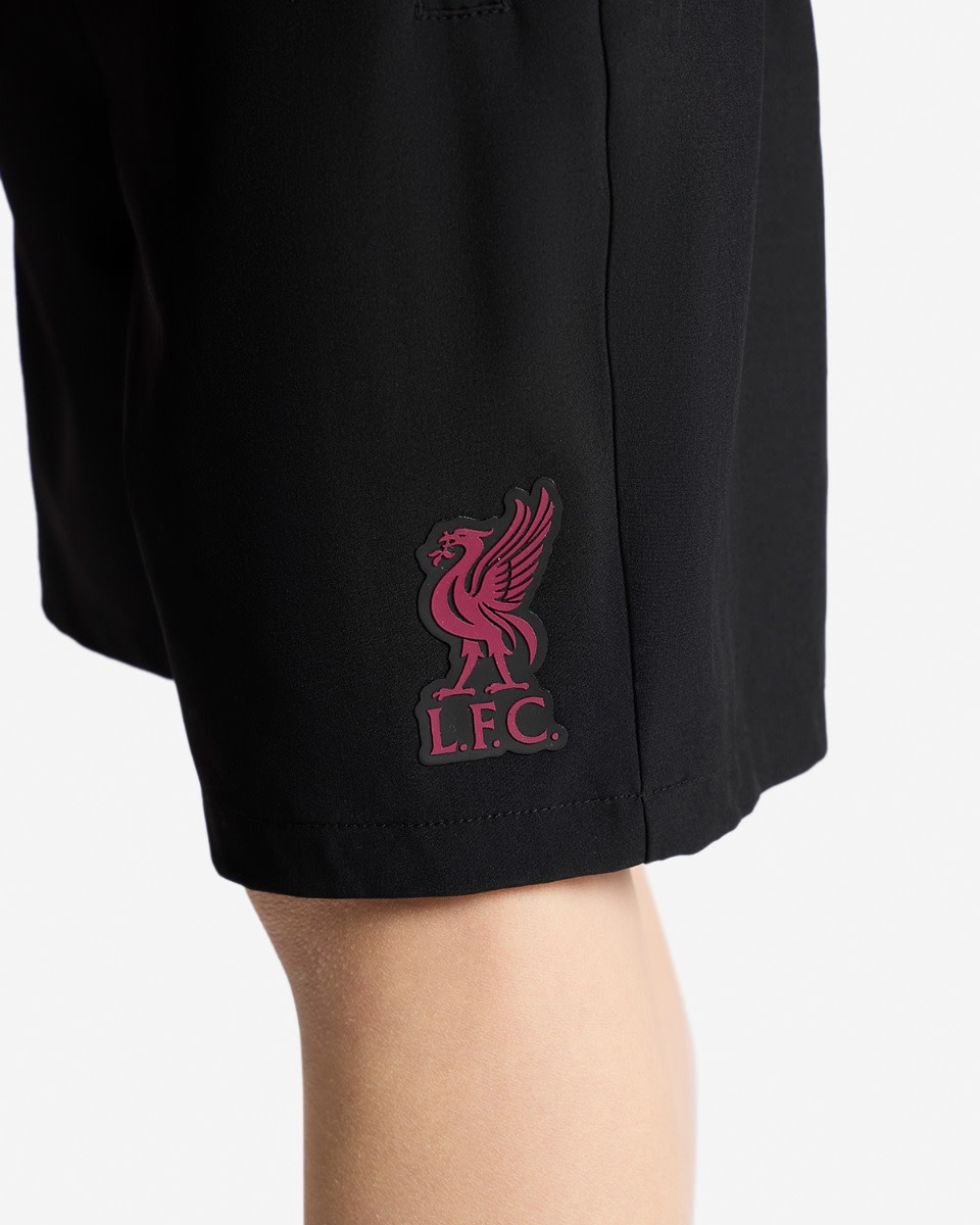 LFC Juniors Liverbird Shorts Black - Image 3