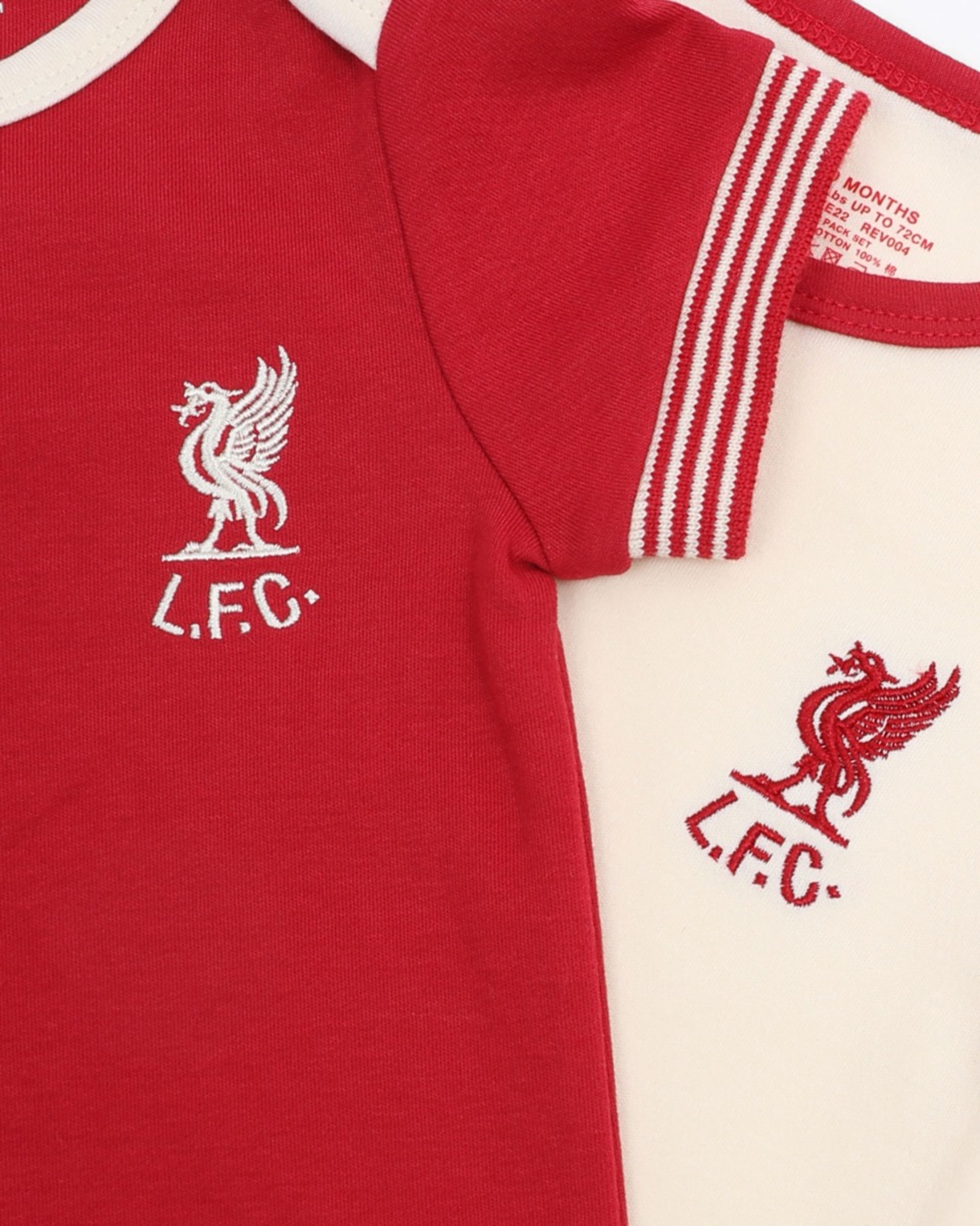 Lot de 2 bodys Shankly LFC pour bébé, rouge - Image 4