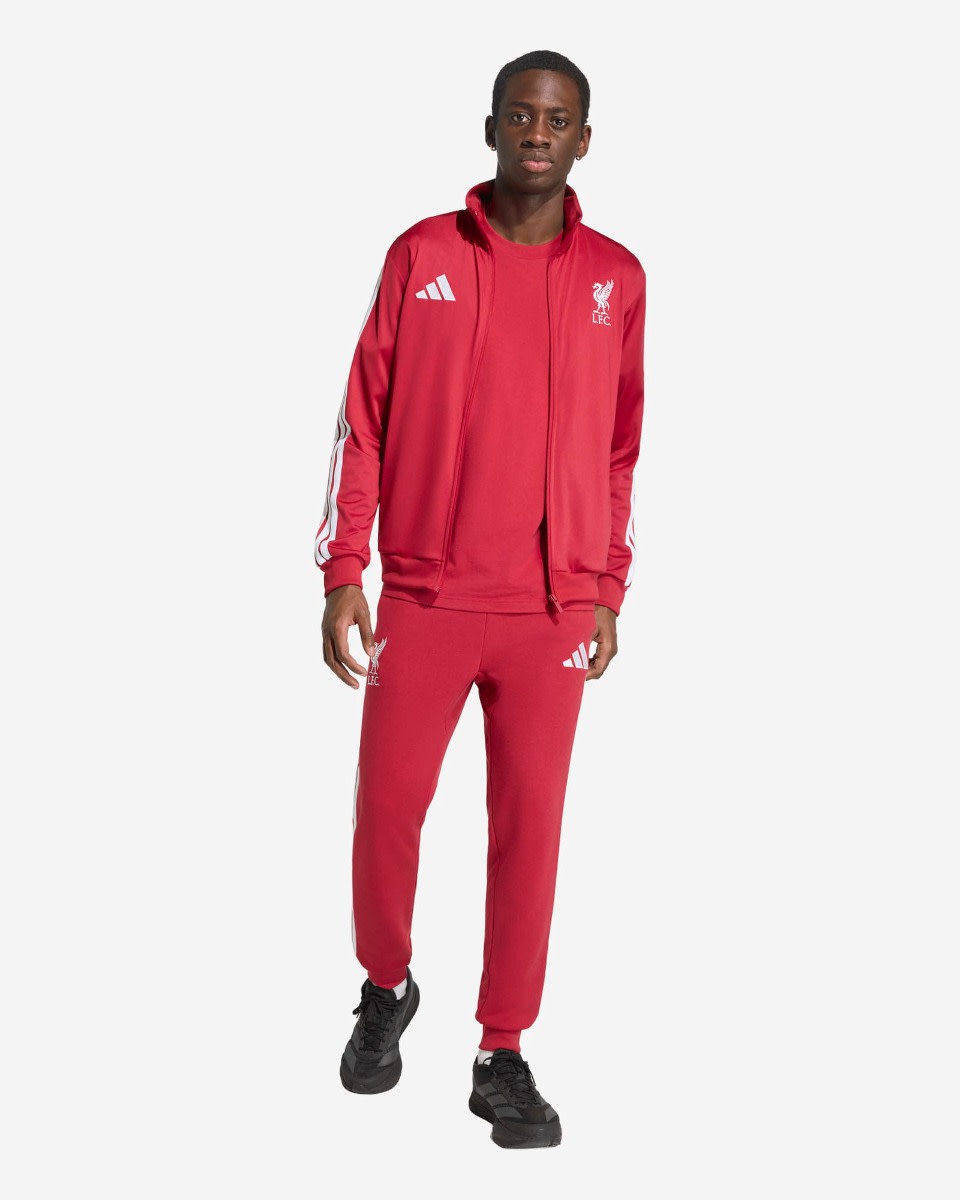 LFC アディダスメンズ 26/27 DNA トラックトップアクティブマルーン - Image 3