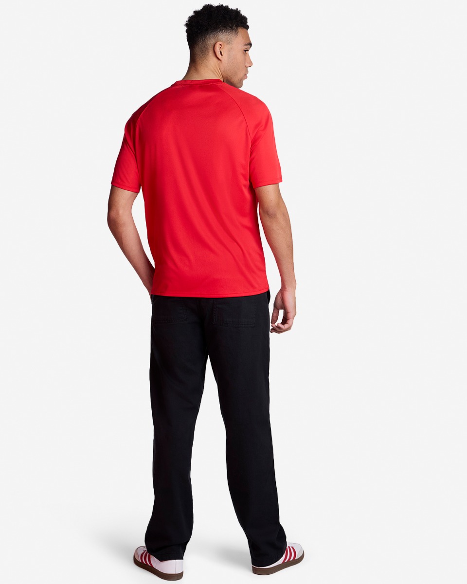 R.F.C. ラガーシャツ レッド J/M LFC Mens Raglan Tee Red