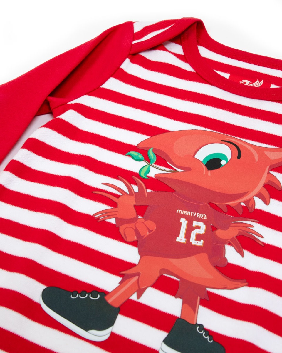 LFC Mighty Red Baby Romper Red - Image 2