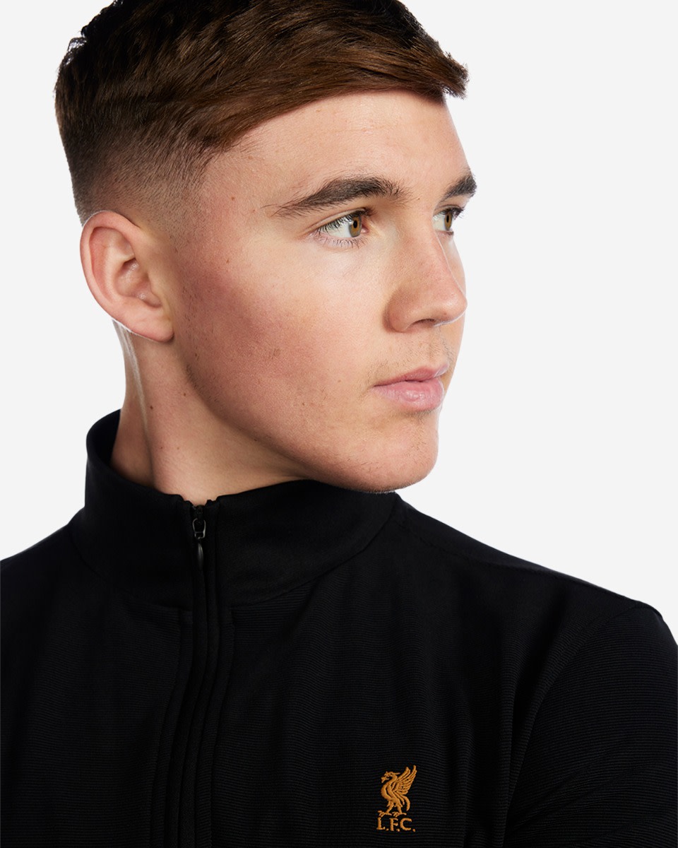 LFC Herr Quarter Zip Rib Sweatshirt Svart - Image 2
