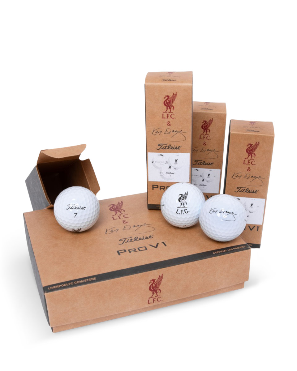 Pelotas de golf LFC x Kenny Dalglish x Titleist Pro V1, paquete de 12 - Image 1
