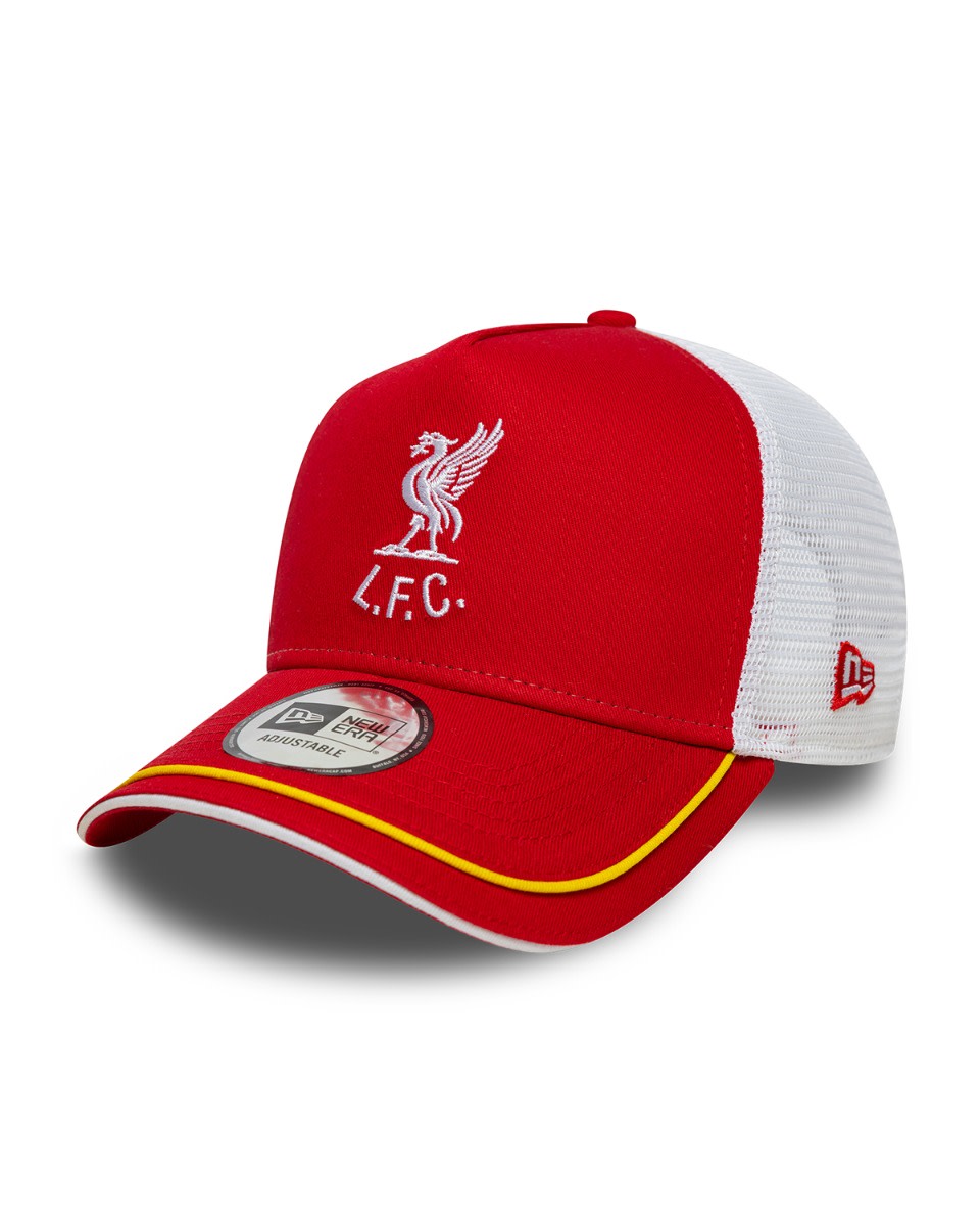 LFC New Era 85 Red 9FORTY A-Frame Trucker Adjustable Cap - Image 1