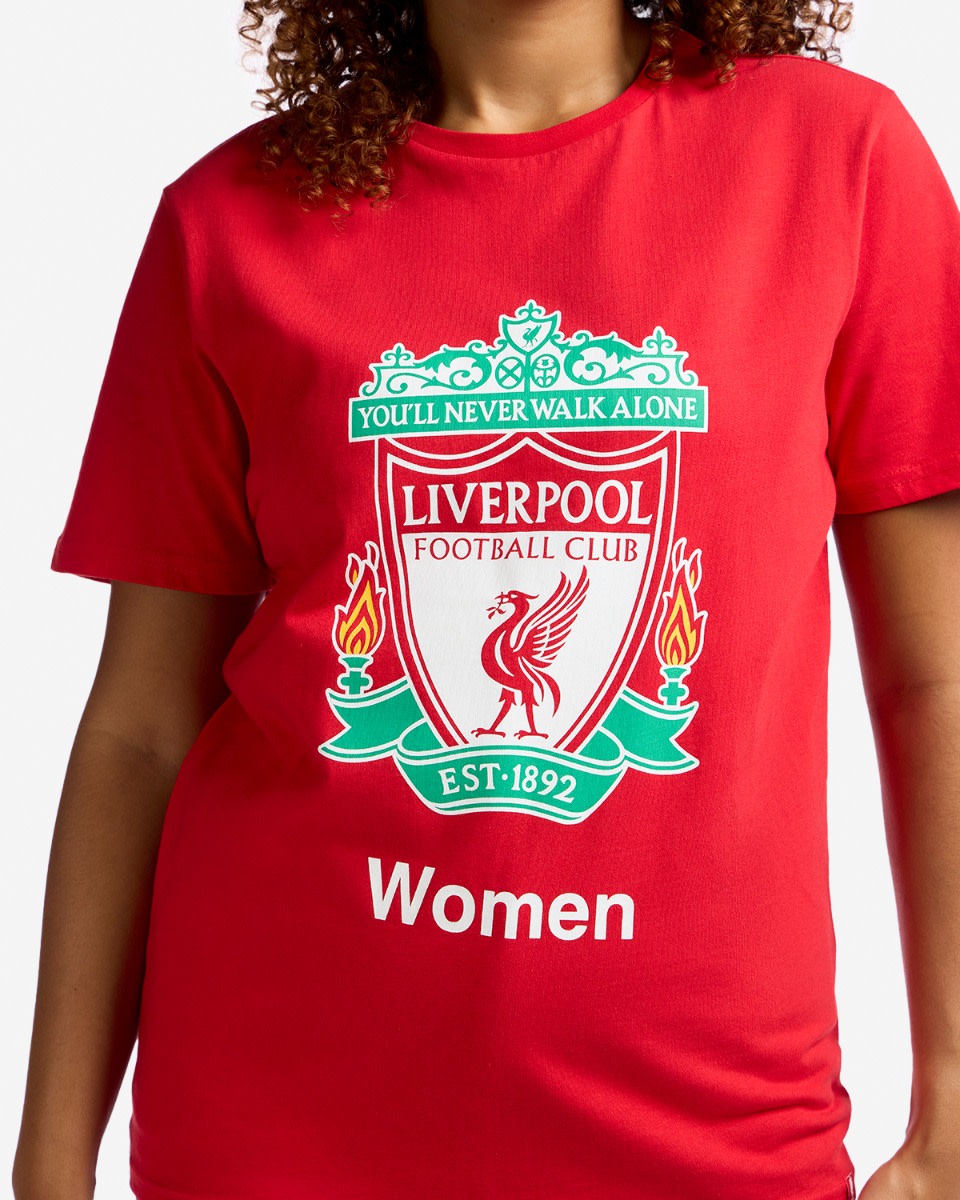LFCW Adults Crest Tee Röd - Image 2