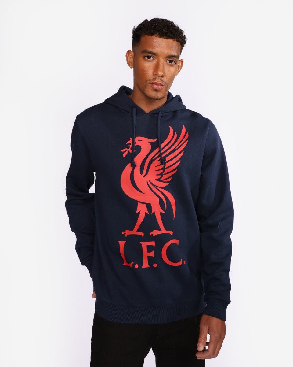LFC Liverbird Kapuzenpulli Marineblau - Image 1
