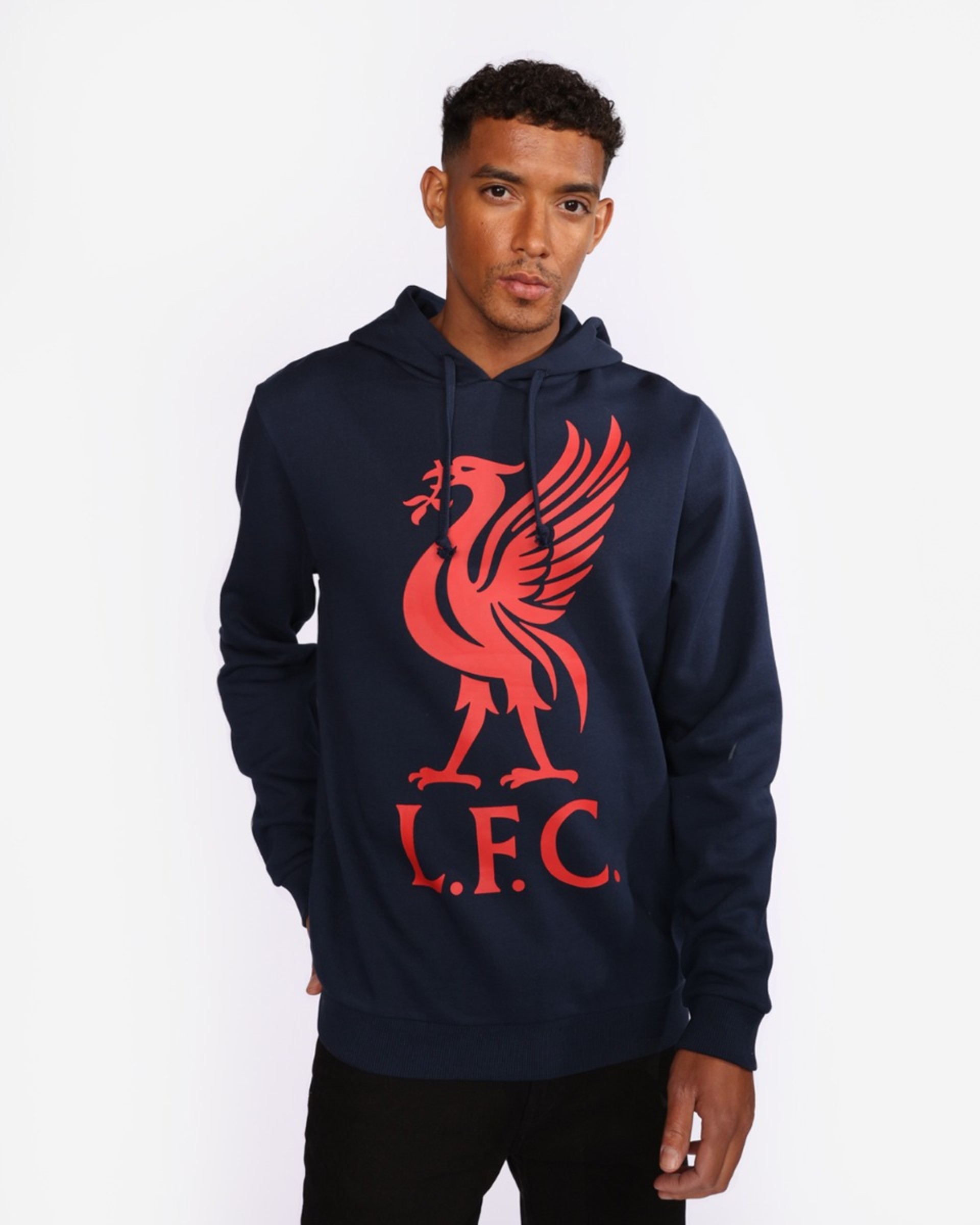 LFC Liverbird Kapuzenpulli Marineblau - Image 1